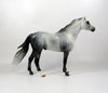 KEEP SAKE-OOAK STAR DAPPLE GREY SPANISH MUSTANG MODEL HORSE 8/05/19