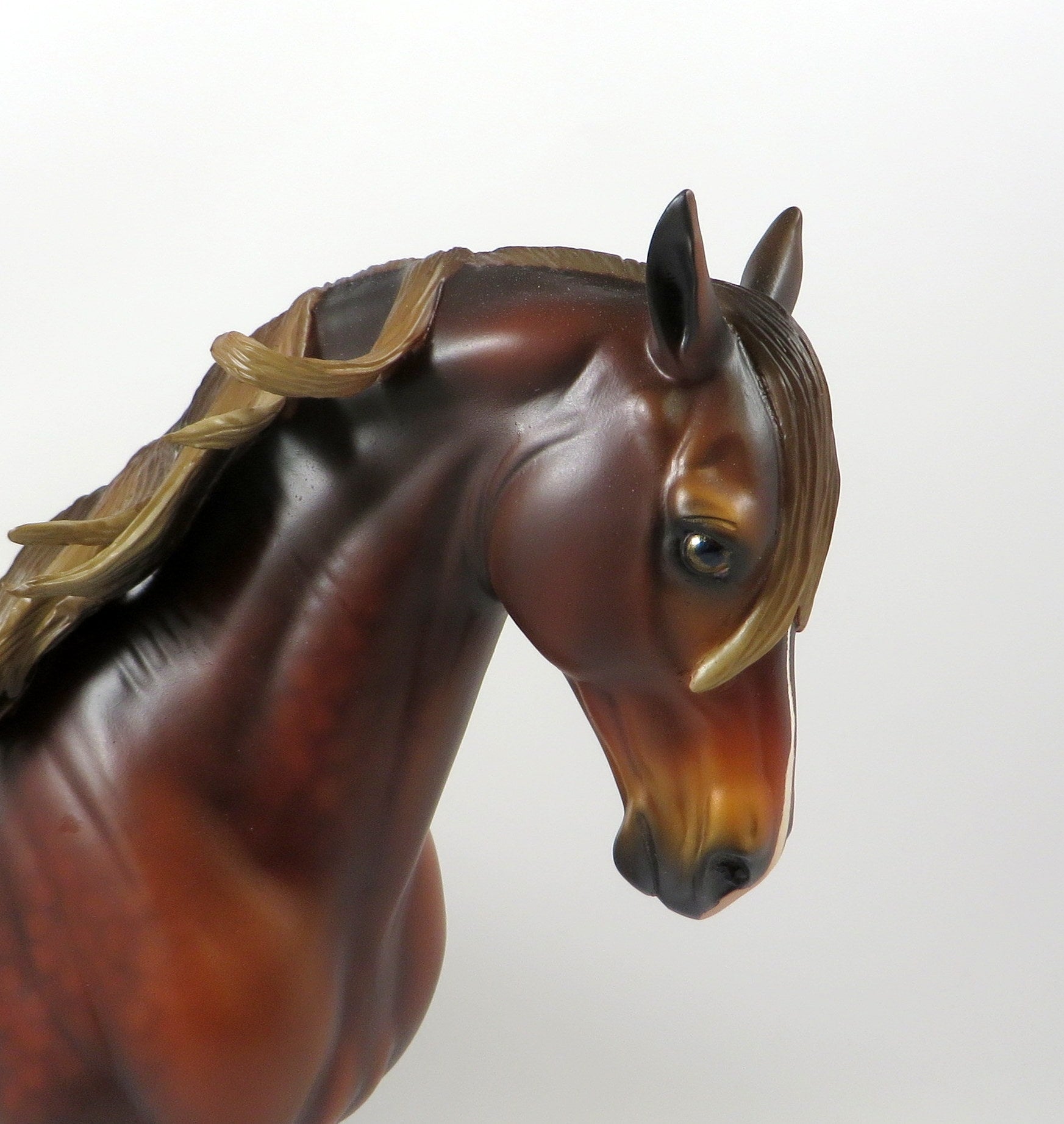 SHALL WE DANCE-OOAK DAPPLE CHESTNUT ANDALUSIAN MODEL HORSE 8/5/19