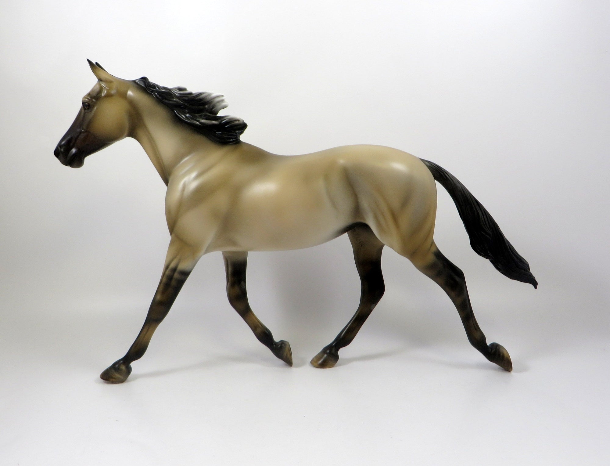 FLAMING HEART-OOAK GRULLA PALOUSE MODEL HORSE 8/5/19