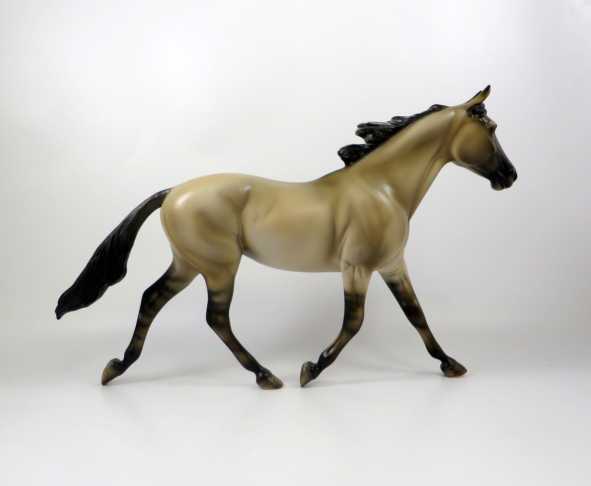 FLAMING HEART-OOAK GRULLA PALOUSE MODEL HORSE 8/5/19