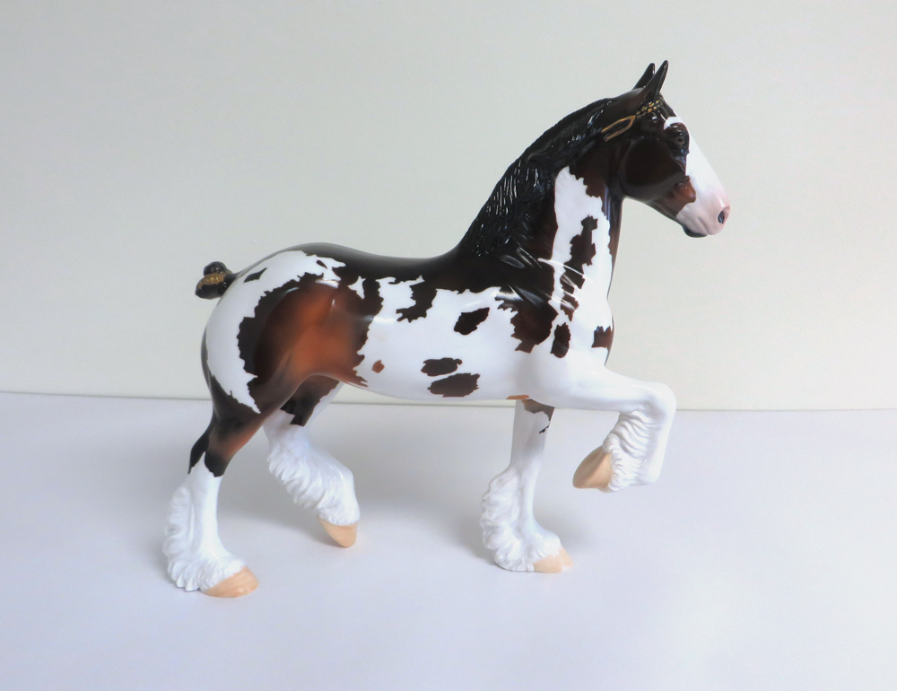 DAISY- OOAK TROTTING DRAFTER SEAL BAY OVERO BY JULIE KEIM EA19