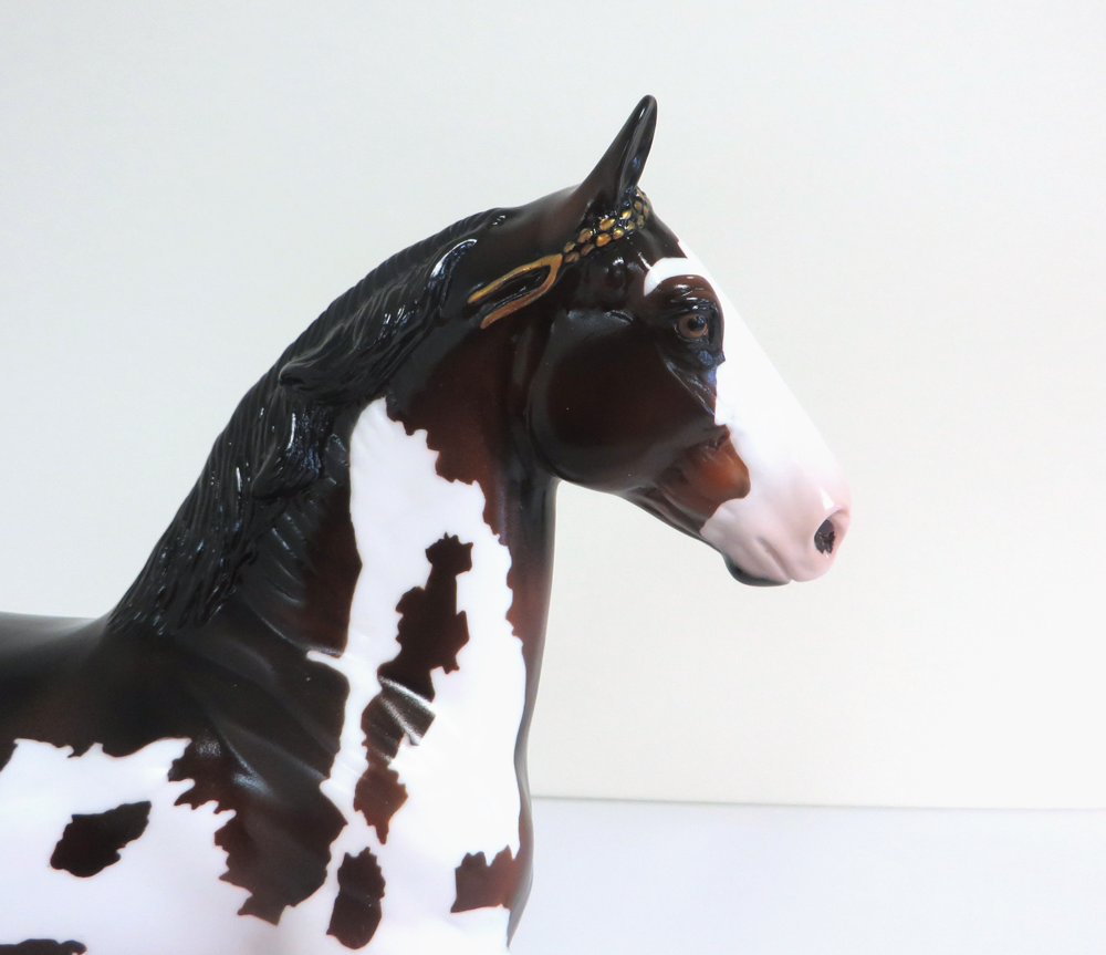 DAISY- OOAK TROTTING DRAFTER SEAL BAY OVERO BY JULIE KEIM EA19