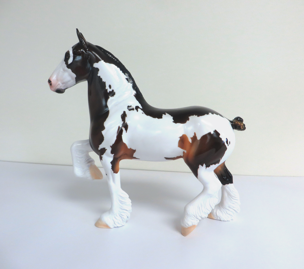 DAISY- OOAK TROTTING DRAFTER SEAL BAY OVERO BY JULIE KEIM EA19