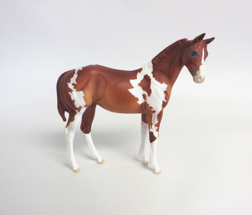 MILLY- OOAK CHESTNUT WEANLING CUSTOM BY DAWN QUICK 3-12-19