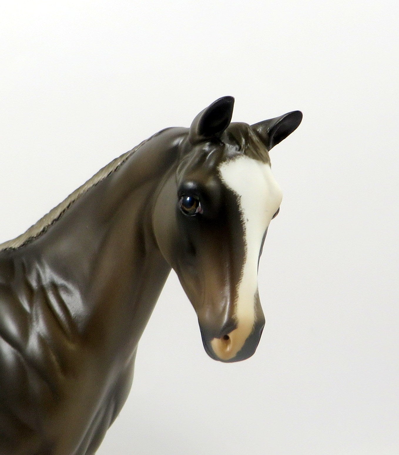 PORTIA-OOAK LIVER CHESTNUT ETCHED WEANLING MODEL HORSE 8/6/19