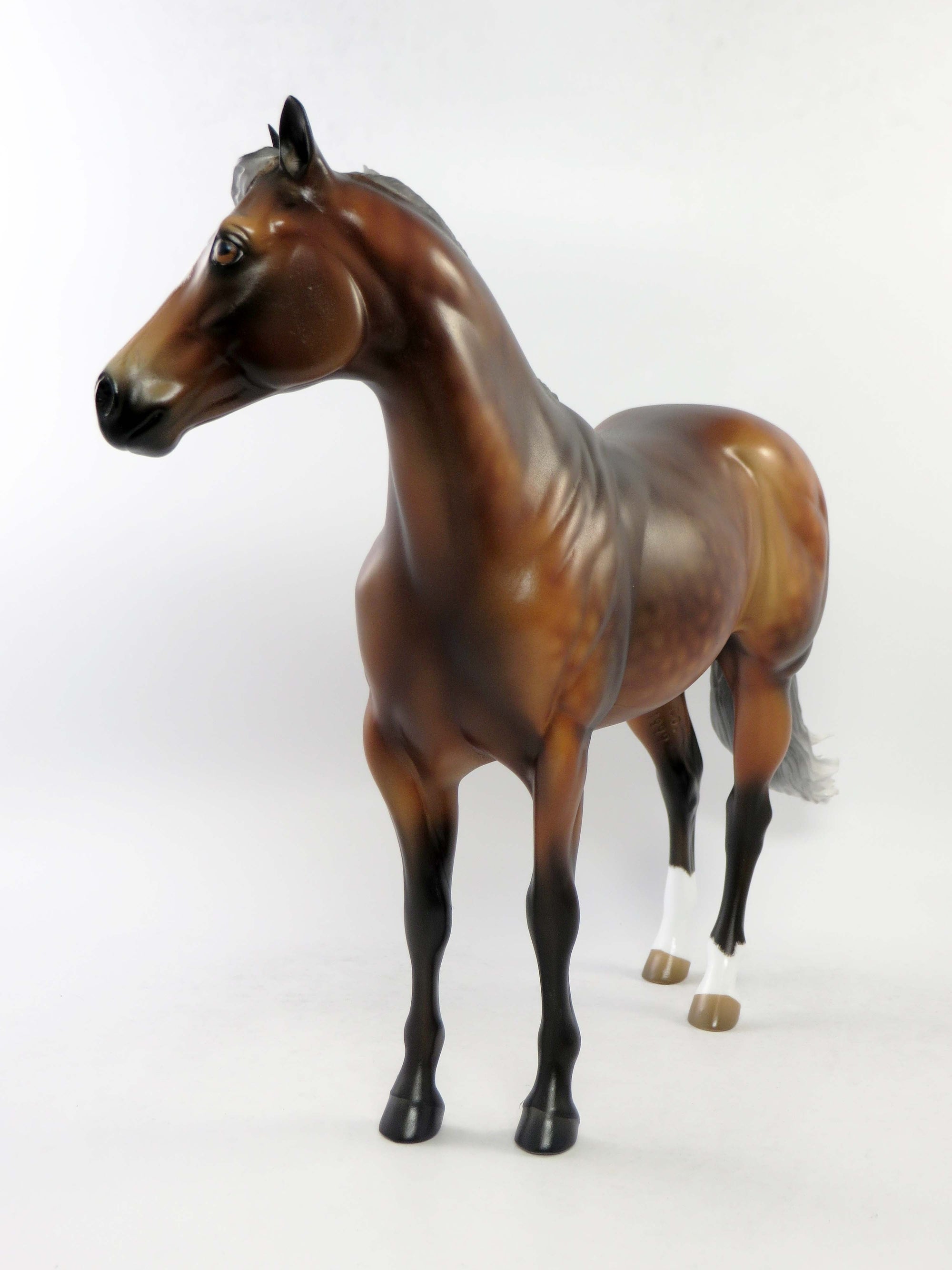 ROGELIO - OOAK DAPPLES SILVER BAY ISH MODEL HORSE EQ 2018