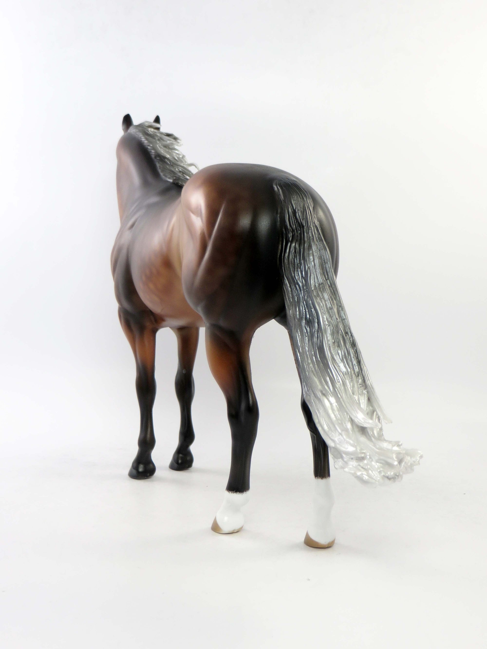 ROGELIO - OOAK DAPPLES SILVER BAY ISH MODEL HORSE EQ 2018