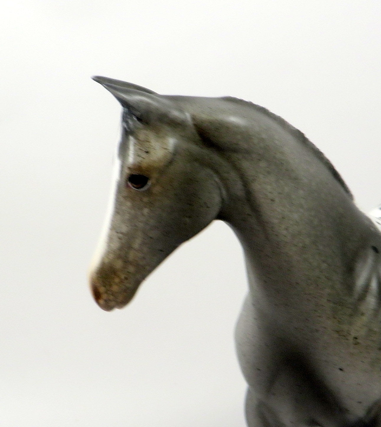 LONG LOST-OOAK GREY APPALOOSA WEANLING MODEL HORSE 8/6/19