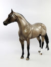 CUYAHOGA-OOAK ETCHED ROAN APPALOOSA  ISH MODEL HORSE BY SHERYL LEISURE EQ 2018