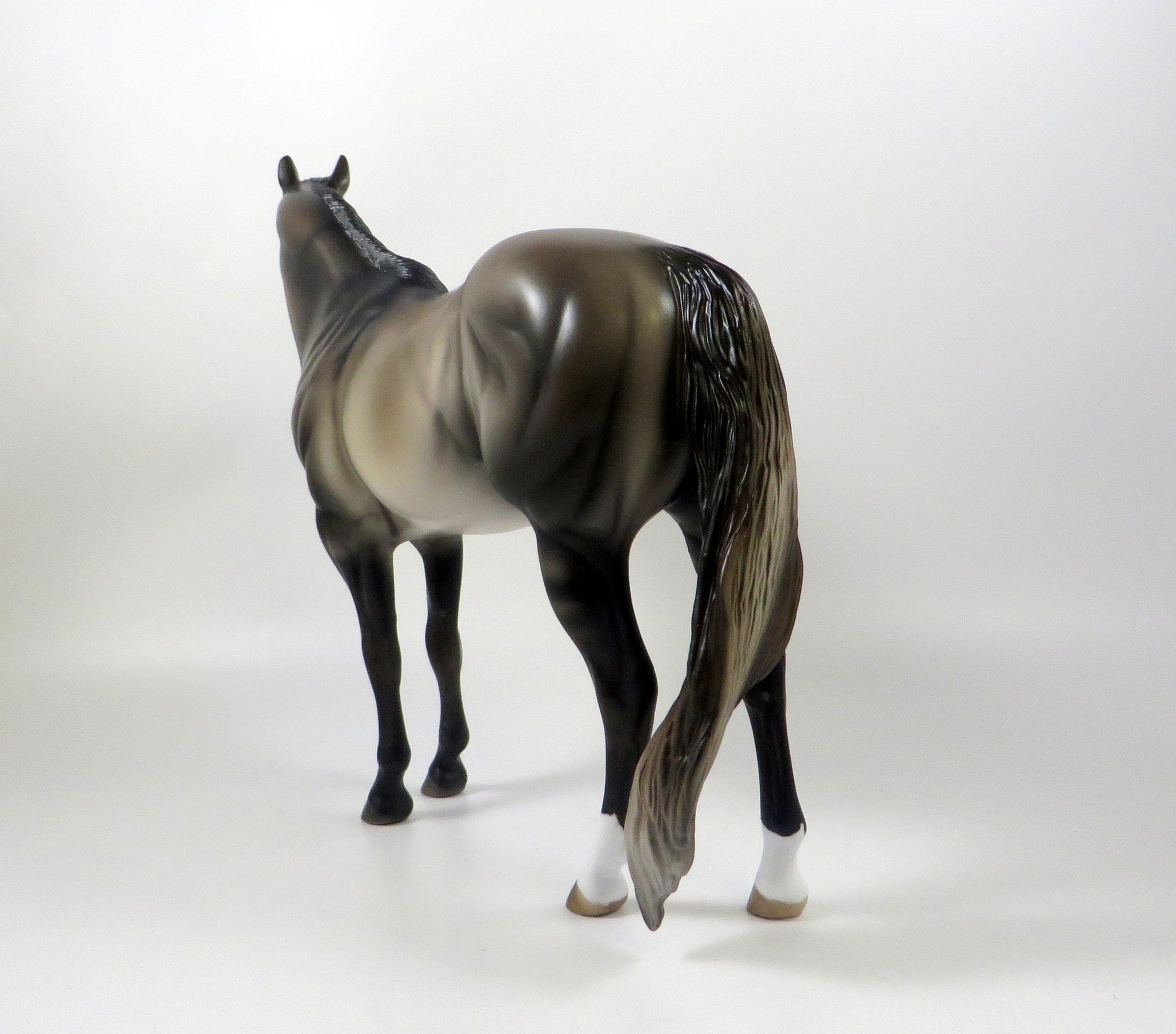 DELTA-OOAK GRULLA ISH MODEL HORSE 8/6/19