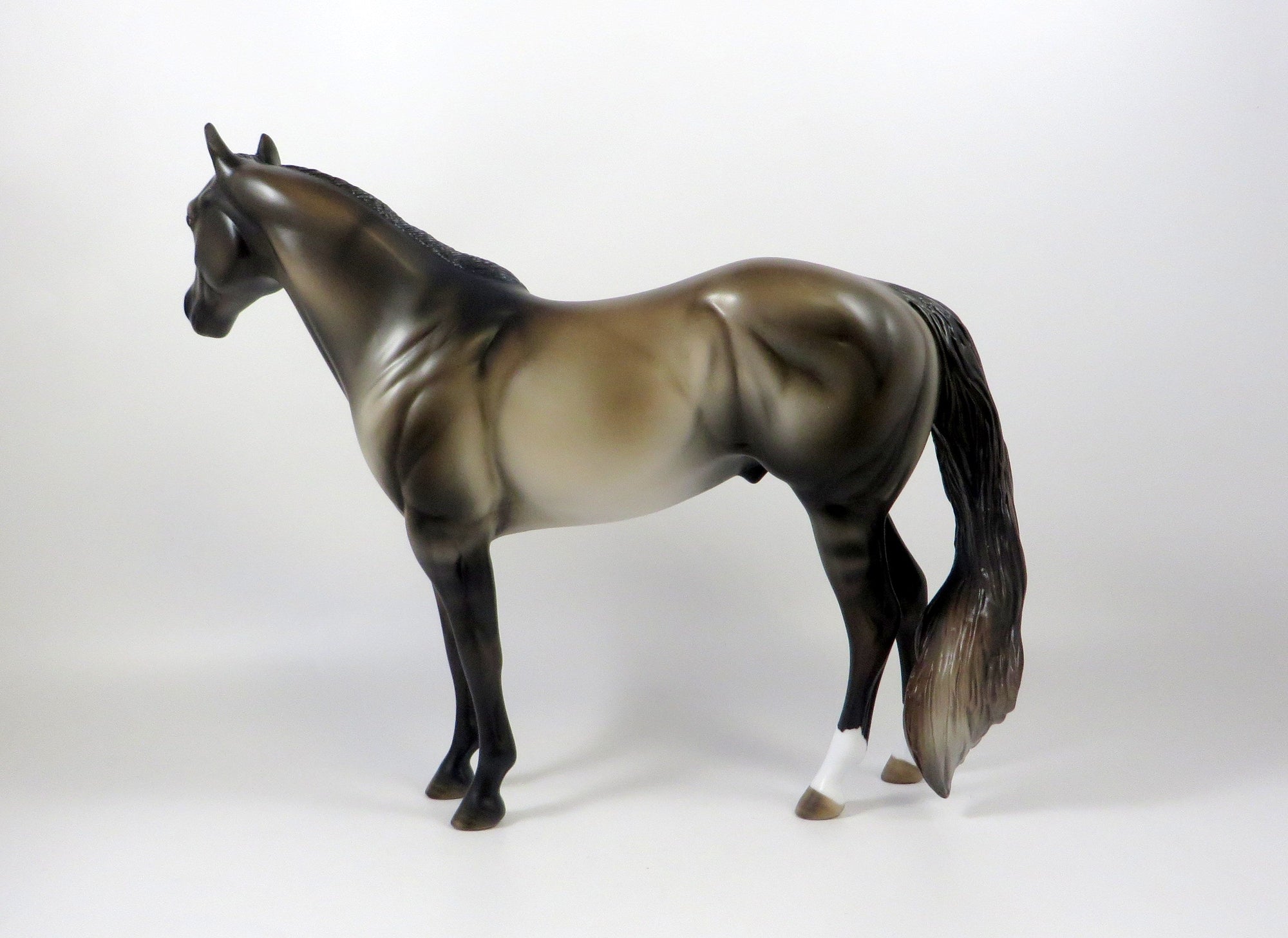 DELTA-OOAK GRULLA ISH MODEL HORSE 8/6/19