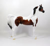 GALOT-OOAK BAY ARABIAN PAINT MODEL HORSE EQ 19