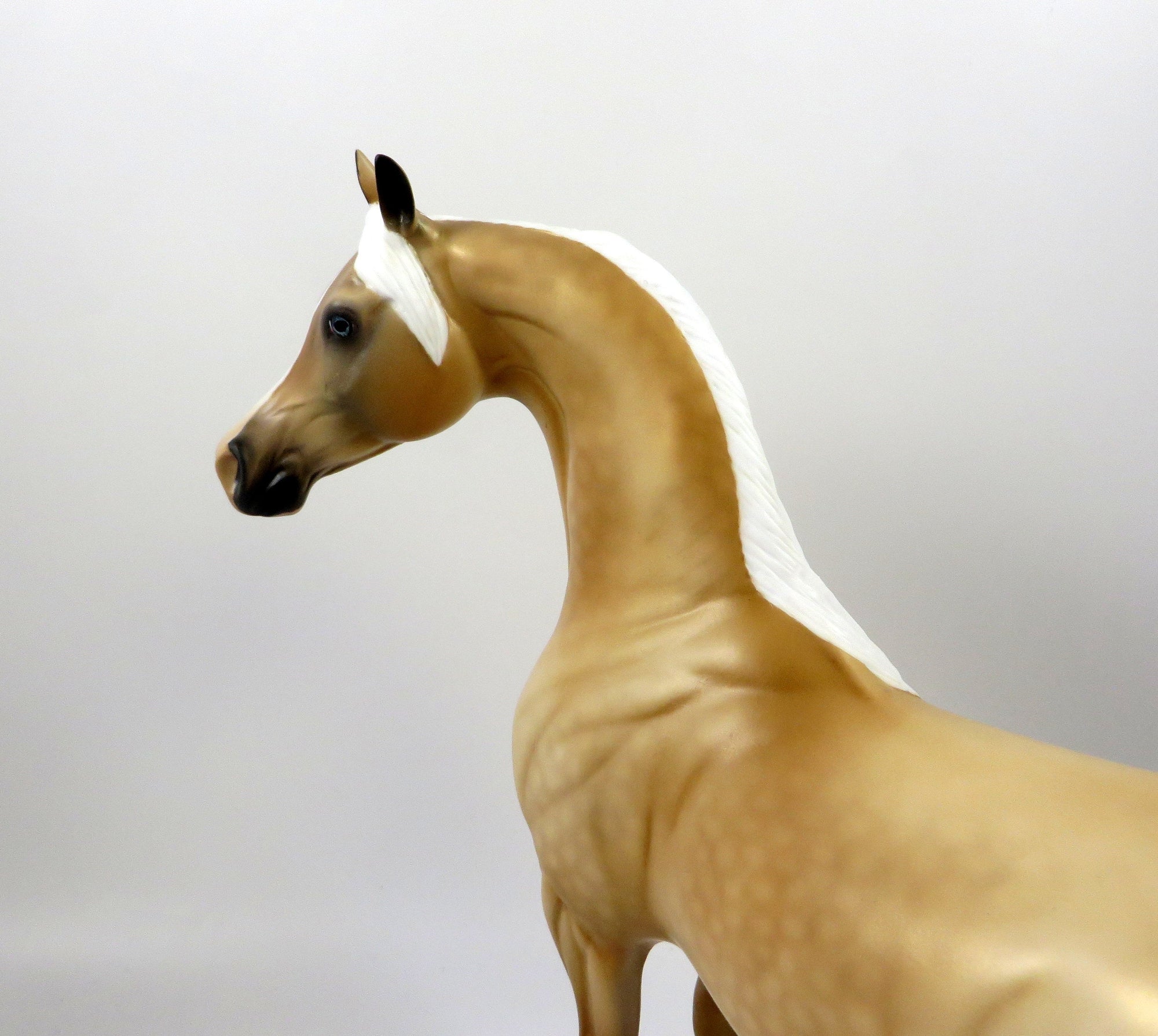 JUST LIKE THAT-OOAK DAPPLE PALOMINO ARABIAN BY AUDREY DIXON 8/8/19