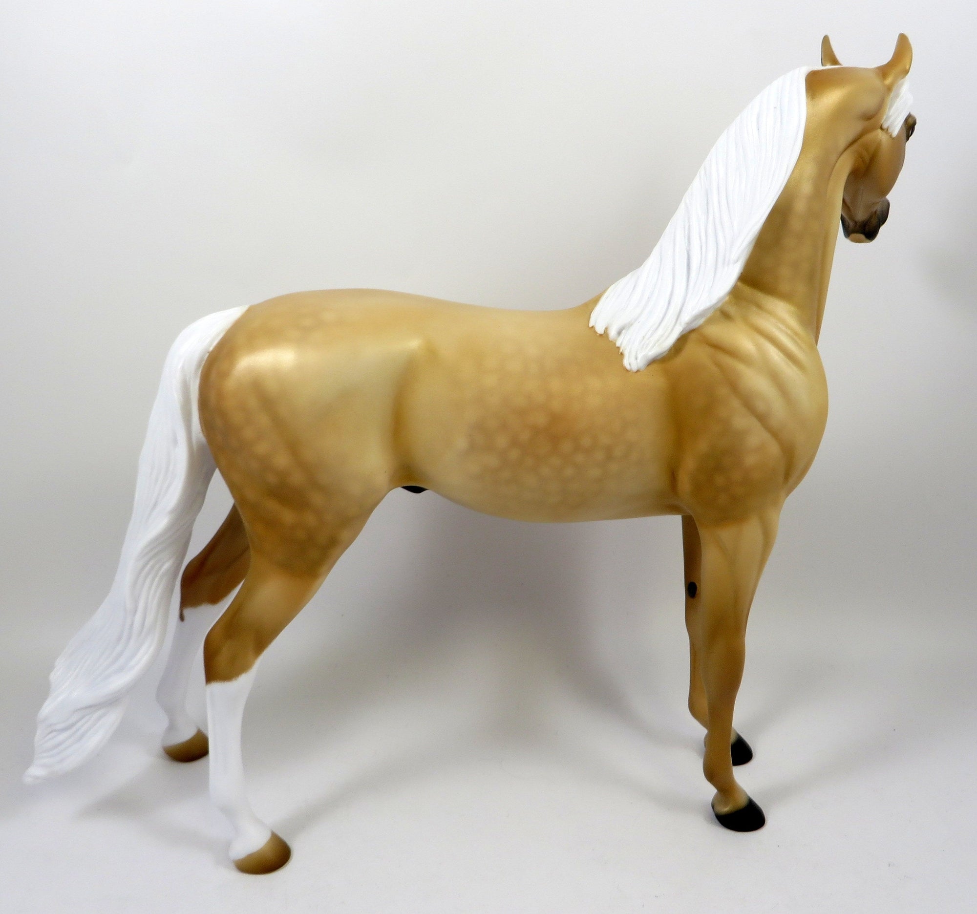JUST LIKE THAT-OOAK DAPPLE PALOMINO ARABIAN BY AUDREY DIXON 8/8/19