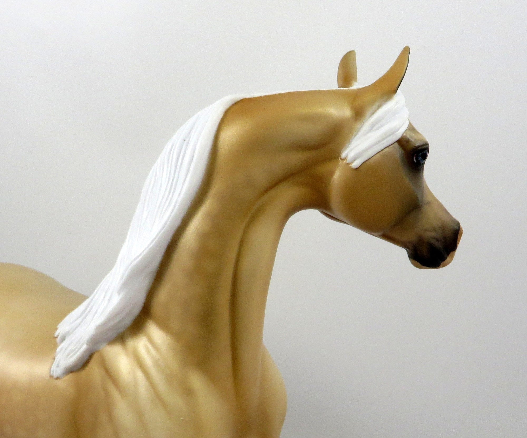 JUST LIKE THAT-OOAK DAPPLE PALOMINO ARABIAN BY AUDREY DIXON 8/8/19