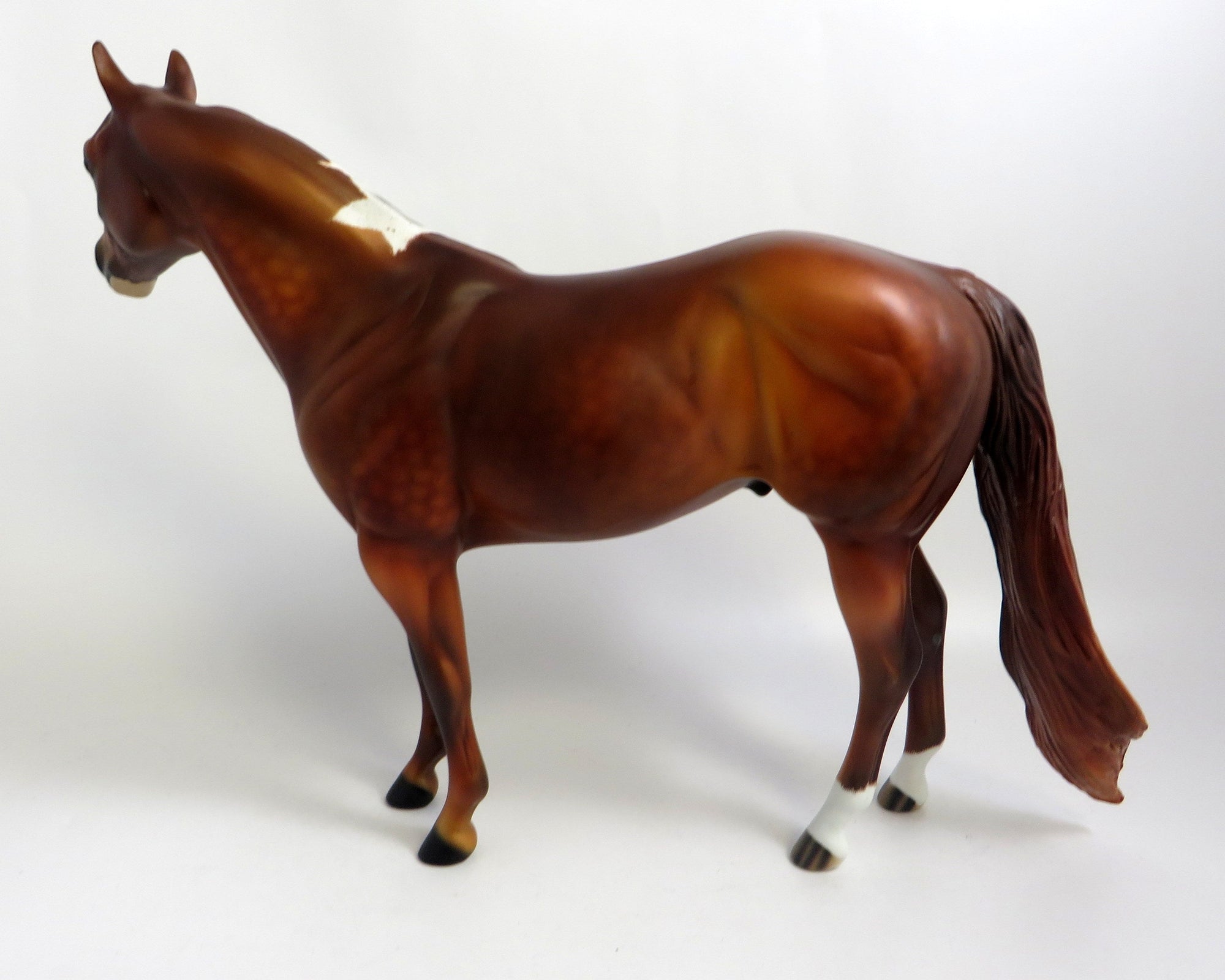 LIKA A WHISPER-OOAK DAPPLE CHESTNUT ISH BY AUDREY DIXON 8/8/19