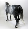 PARK-OOAK STAR DAPPLE GREY HEAVY DRAFT MARE BY AUDREY DIXON 8/14/19