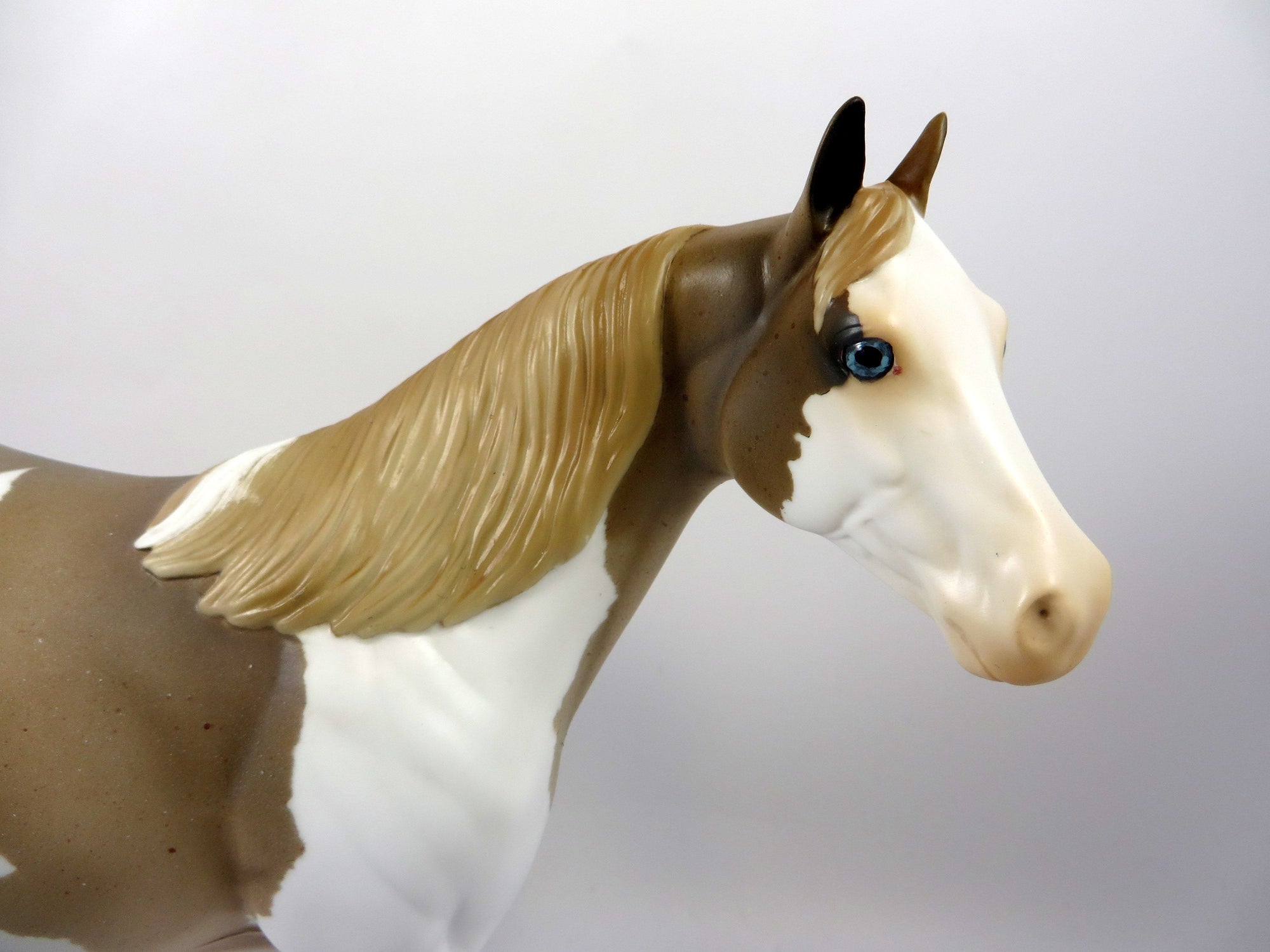 ICE CREAM SOCIAL-LIGHT CHESTNUT PINTO ISH MODEL HORSE 8/14/19