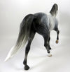 HOT ROD JAKE-OOAK STAR DAPPLE GREY TENNESSEE WALKER MODEL HORSE 8/14/19