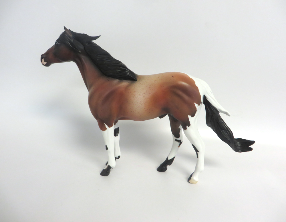 MALCOLUM- LE-2 MUSTANG RED ROAN CUSTOM BY AMANDA HOSTETLER 3-18-19