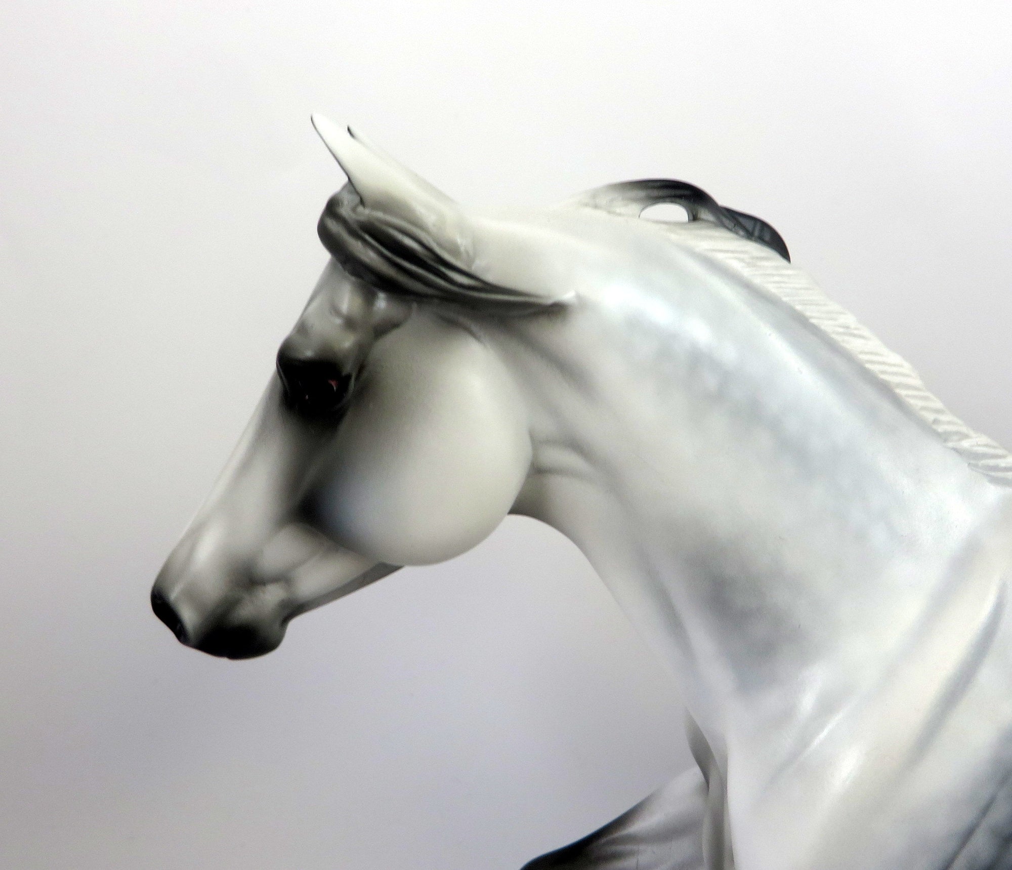 RUNNING BEAR-OOAK STAR DAPPLE GREY RUNNING QUARTER HORSE BY AUDREY DIXON 8/14/19