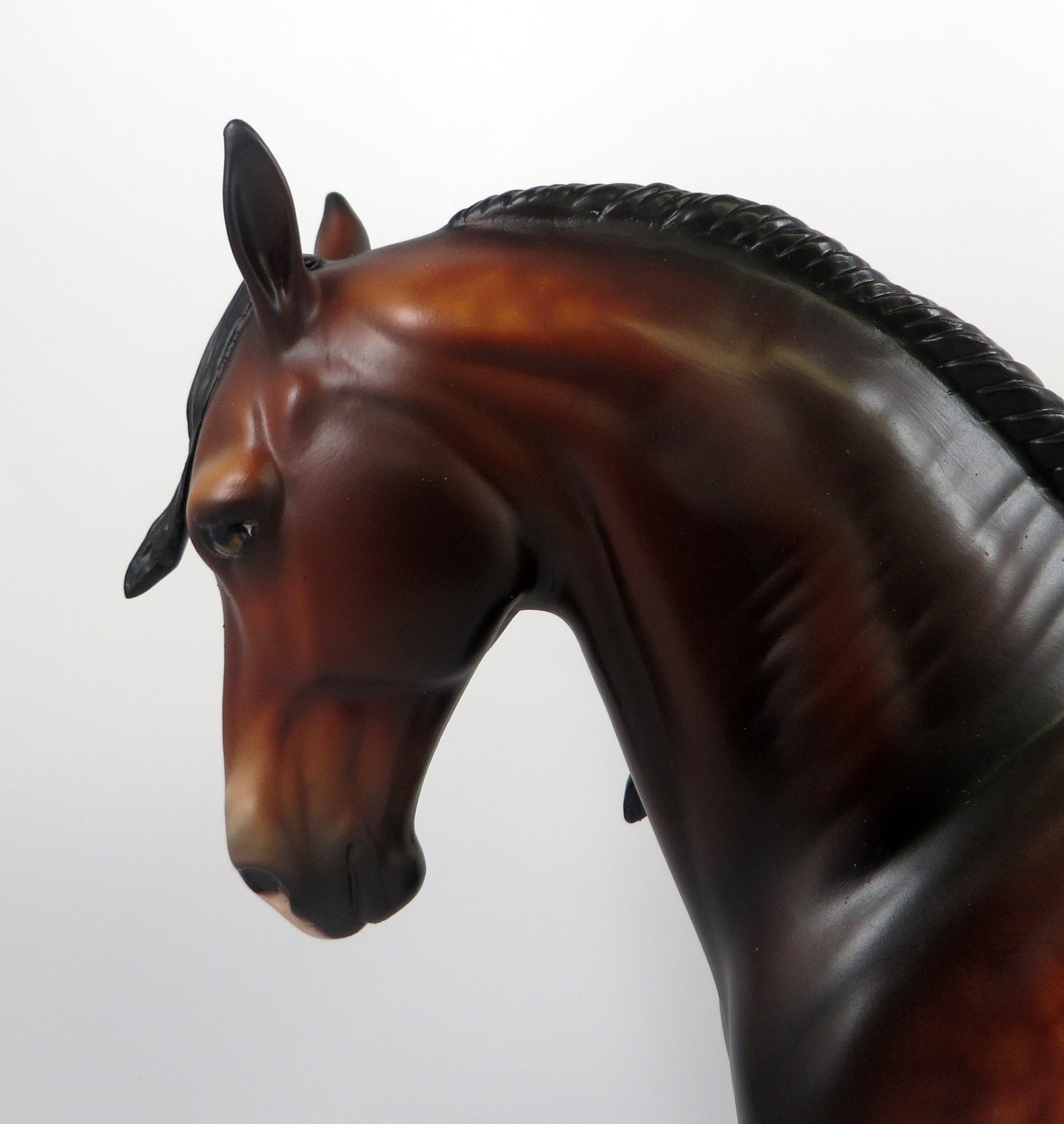 AMEDEO-OOAK DAPPLE BAY ANDALUSIAN MODEL HORSE BY SHERYL LEISURE 8/15/19