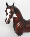 MILES OF MEMORIES-OOAK BAY PINTO ARABIAN MODEL HORSE 8/3/18