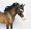DEPECHE-OOAK CM BUCKSIN BUNNY HEAVY DRAFT MARE MODEL HORSE BY DAWN QUICK