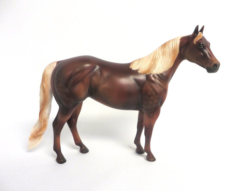 MILLIE  - LE-8  DARK DAPPLED PALOMINO BY MISSY FOX 3-22-19