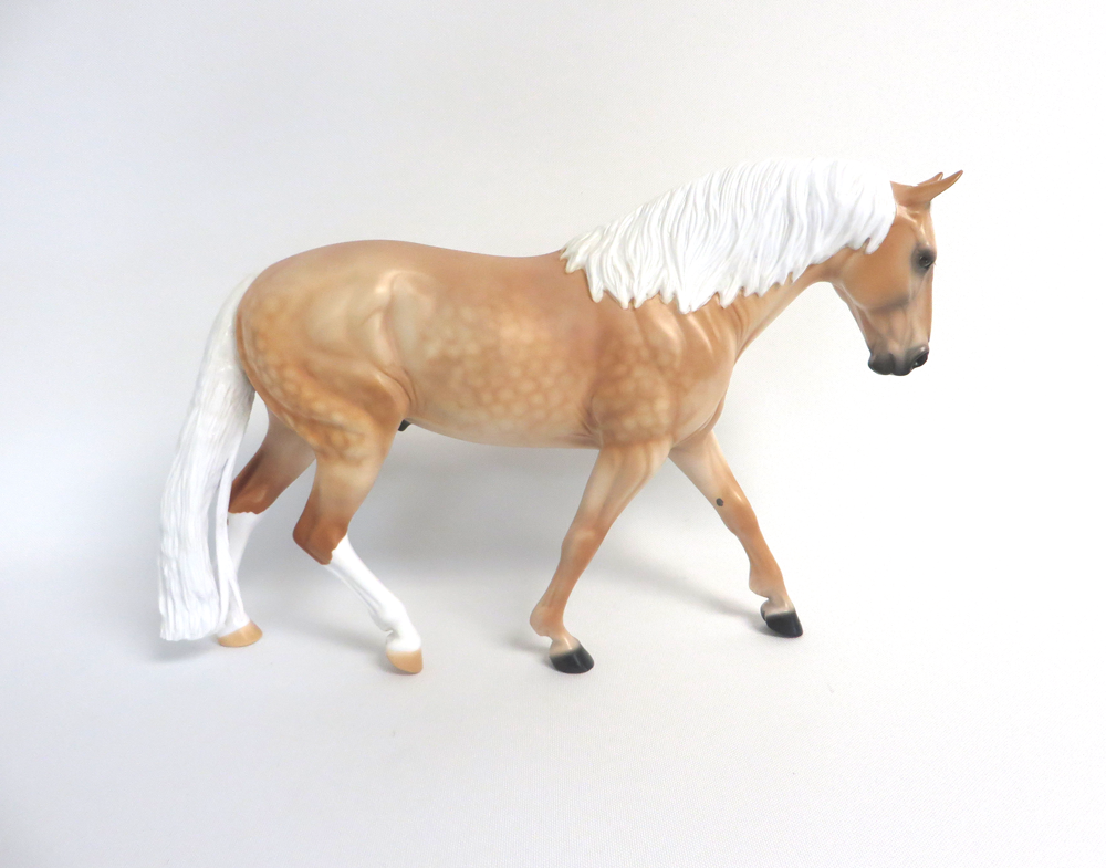 ALTOONA- LE-15 DAPPLED  PALOMINO IRISH DRAFT BY AUDREY DIXON EA19 MW19