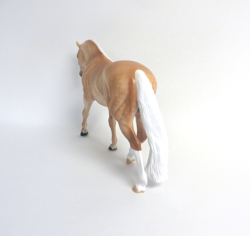 ALTOONA- LE-15 DAPPLED  PALOMINO IRISH DRAFT BY AUDREY DIXON EA19 MW19