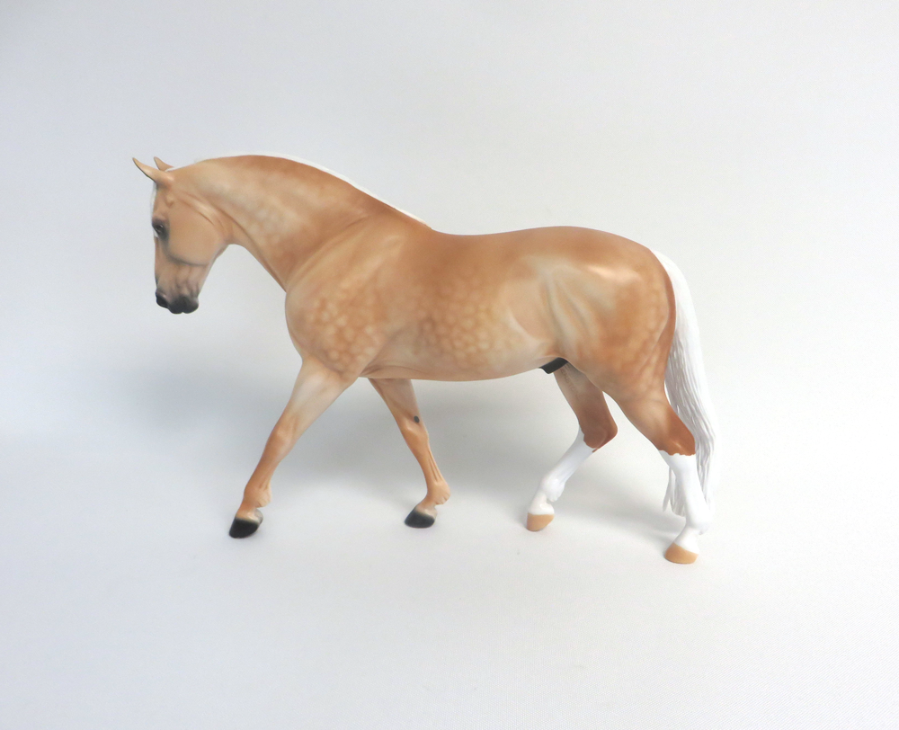 ALTOONA- LE-15 DAPPLED  PALOMINO IRISH DRAFT BY AUDREY DIXON EA19 MW19