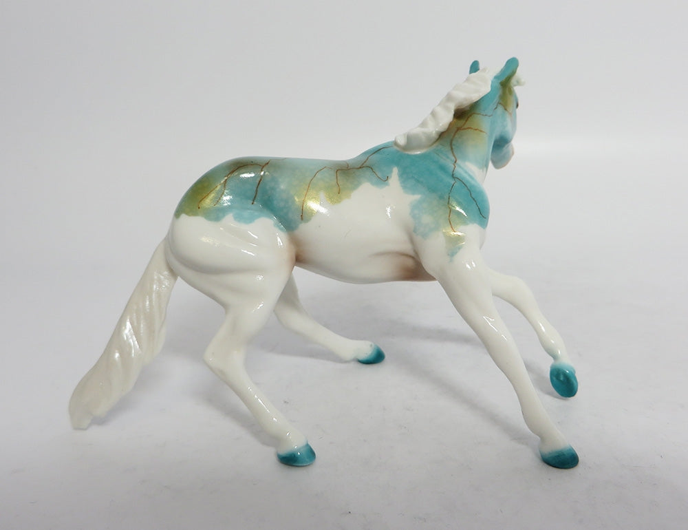 SIERRA VISTA-OOAK TURQUOISE CUTTER CHIP BY DAWN QUICK EQ 2018