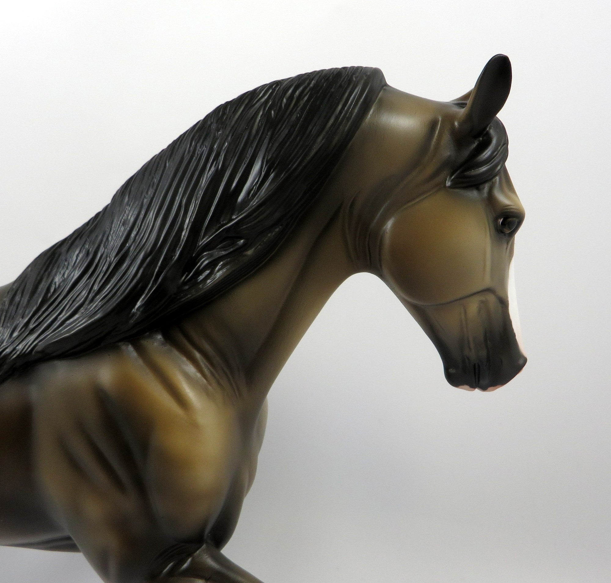MYSTERY MAN-OOAK DAPPLE GRULLA TWH MODEL HORSE 8/16/19