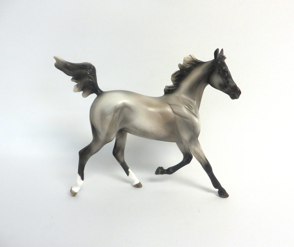 COOKIES AN CREAM  -- OOAK GREY YEARLING BY MISSY FOX MW19