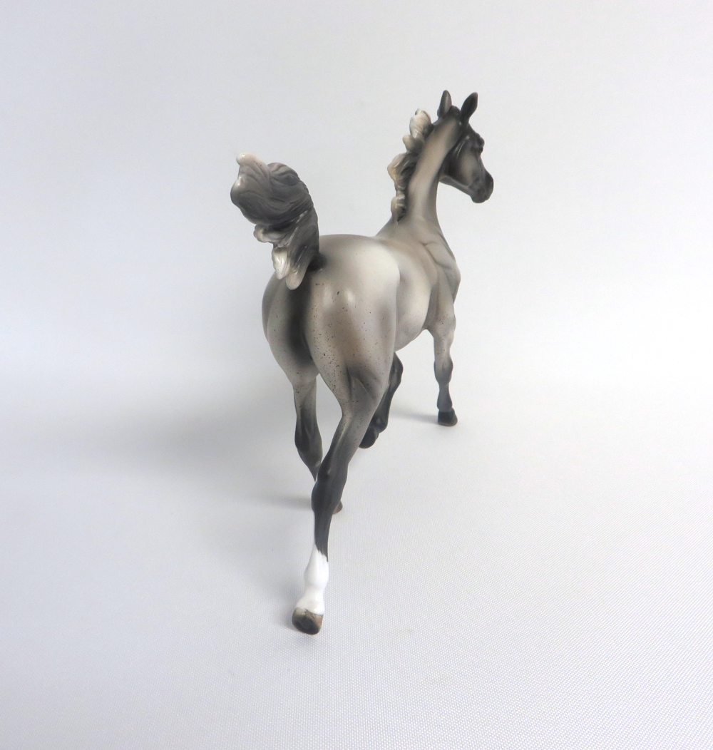 COOKIES AN CREAM  -- OOAK GREY YEARLING BY MISSY FOX MW19