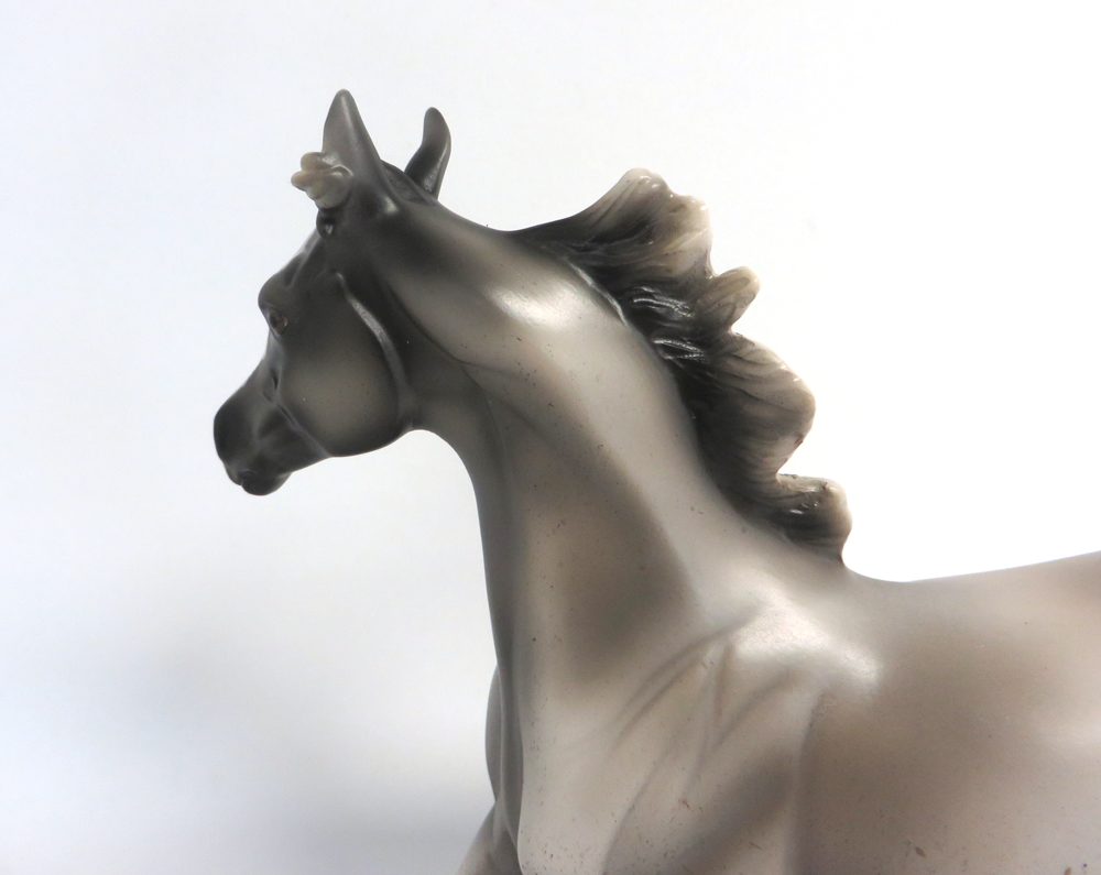 COOKIES AN CREAM  -- OOAK GREY YEARLING BY MISSY FOX MW19