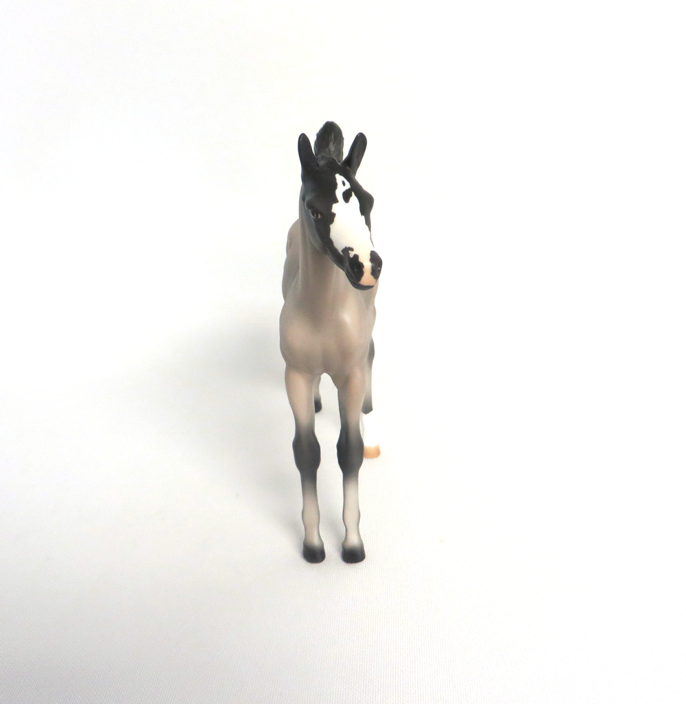 NIGHTMARE - OOAK GRULLA  ARABIAN FOAL BY AUDREY DIXON 3-27-19