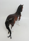PENA-OOAK DAPPLE BAY PINTO ANDALUSIAN MODEL HORSE 7/20/18