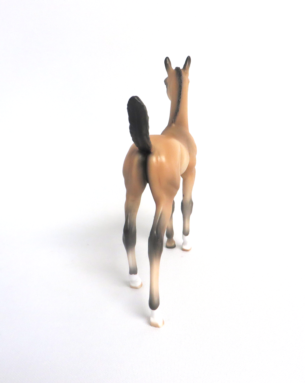 MAPLE STIRRUP- OOAK BUCKSKIN ARABIAN FOAL BY AUDREY DIXON 3-27-19