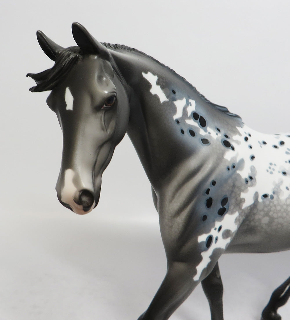 TEXAS ROSE-OOAK APPALOOSA PONY WITH CUSTOM MANE AND TAIL 7/20/18