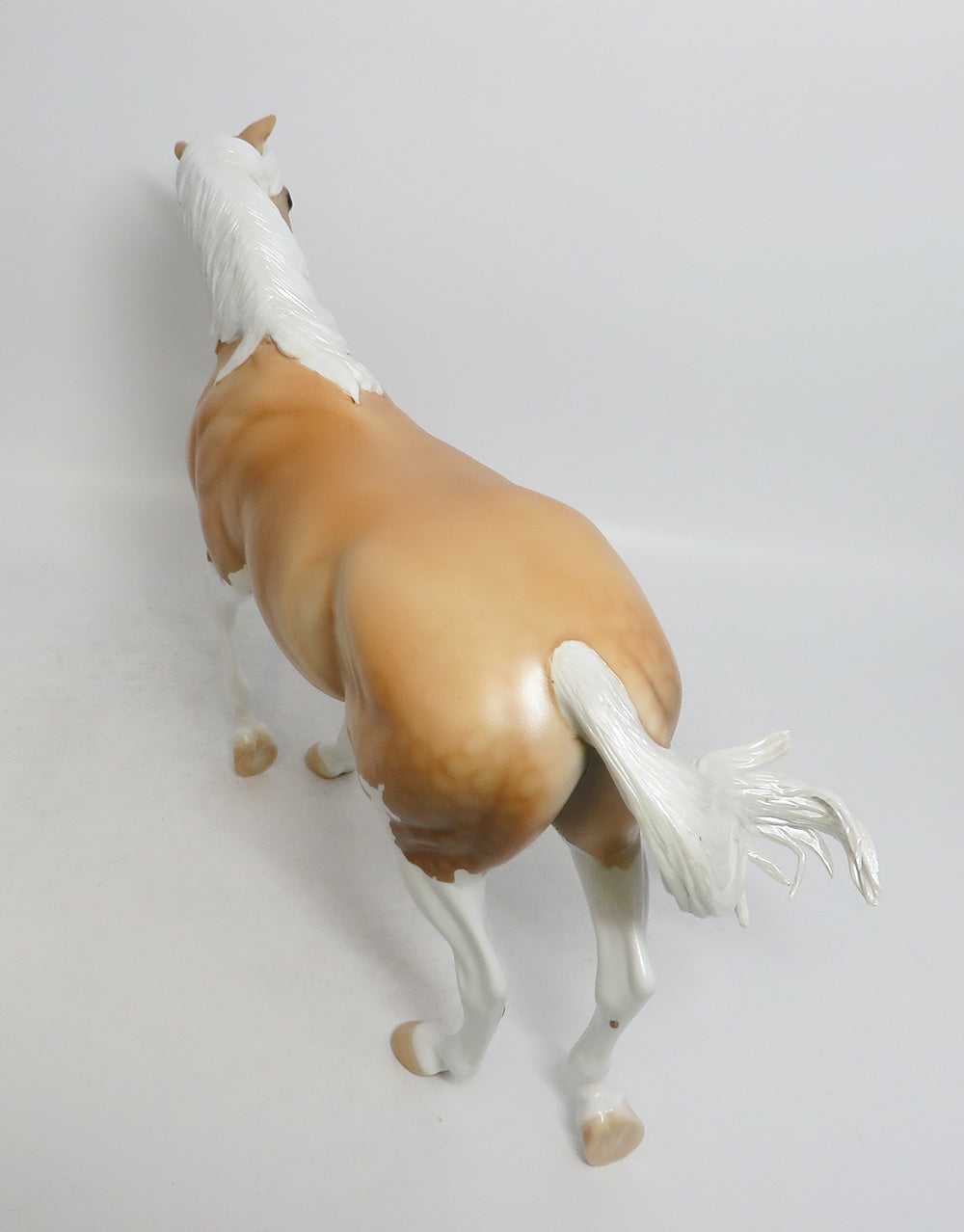 SNOWDONIA-OOAK PALOMINO PINTO THOROUGHBRED MODEL HORSE BY DAWN QUICK 7/23/18