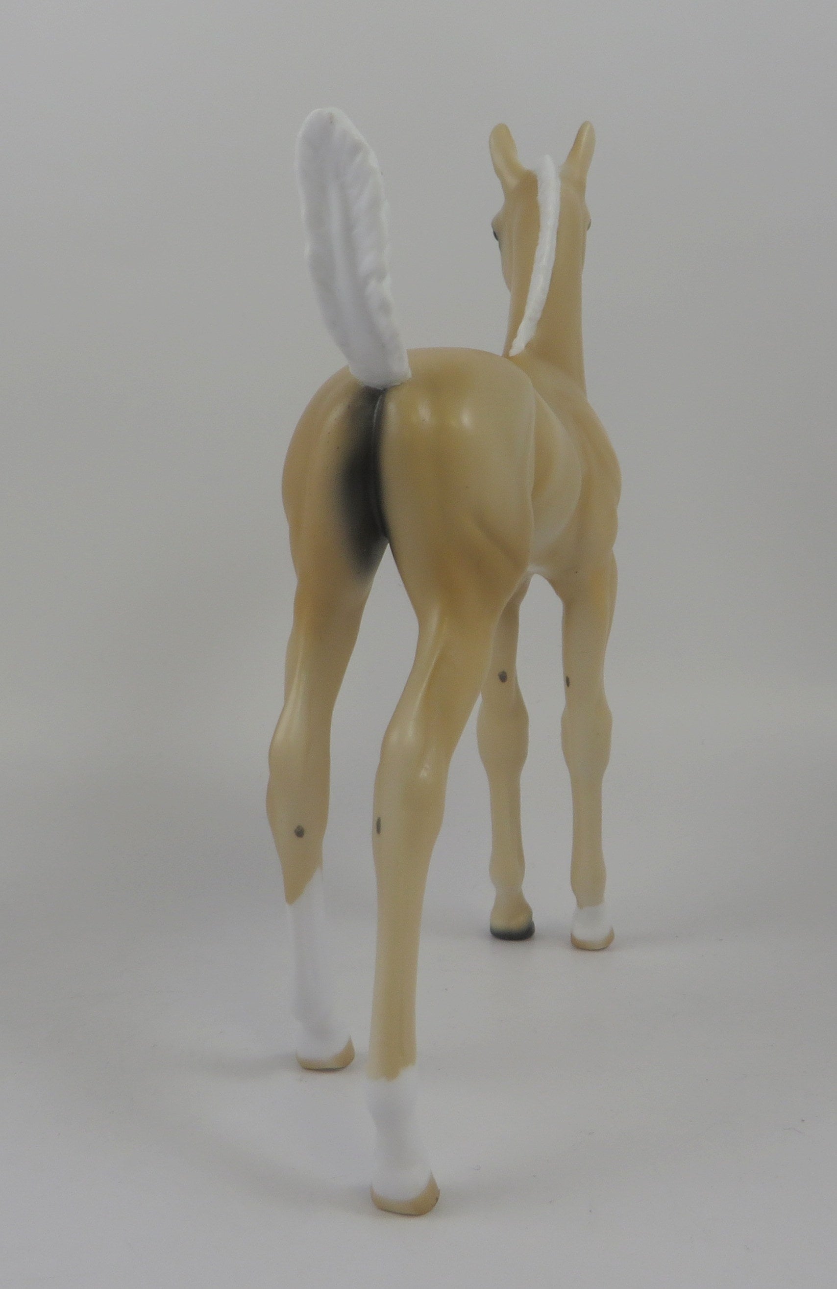 PALE COWGIRL-OOAK PALOMINO FOAL MODEL HORSE 8/20/19