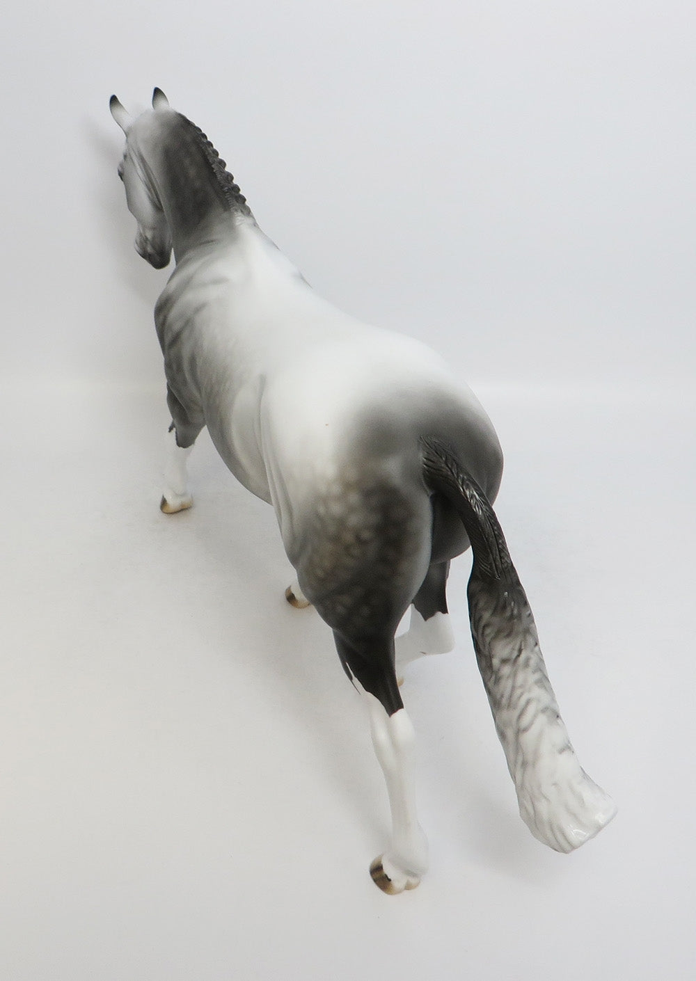 O&#39;HEATH LE-16 PRE-ORDER DAPPLE GREY PINTO IRISH DRAUGHT MODEL HORSE 7/20/18