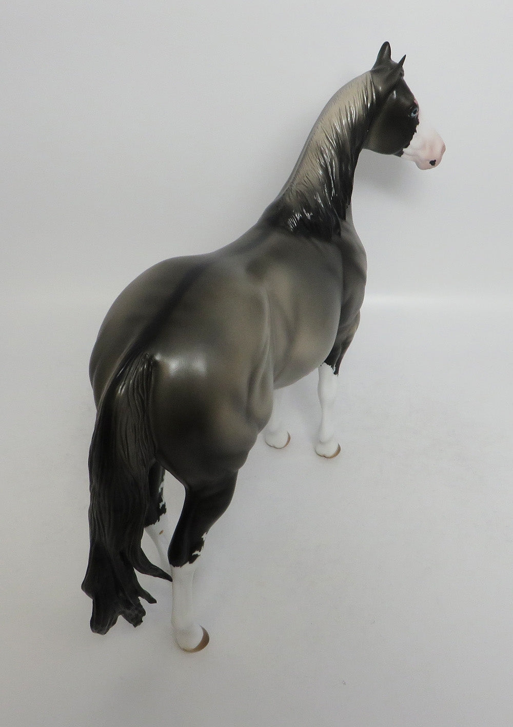 APACHE TEAR-OOAK GRULLA SABINO ISH MODEL HORSE 7/19/18