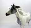 AZURE-OOAK STAR DAPPLE PINTO MUSTANG MODEL HORSE 8/22/19