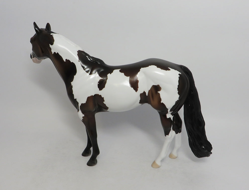 RESCUE ME-OOAK BAY PINTO ISH MODEL HORSE BY DAWN QUICK 7/24/18