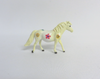 DAFFODIL-OOAK FLORAL PONY CHIP MODEL HORSE 3/29/19