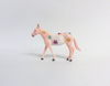 LILLY-OOAK FLORAL MULE CHIP MODEL HORSE 3/29/19