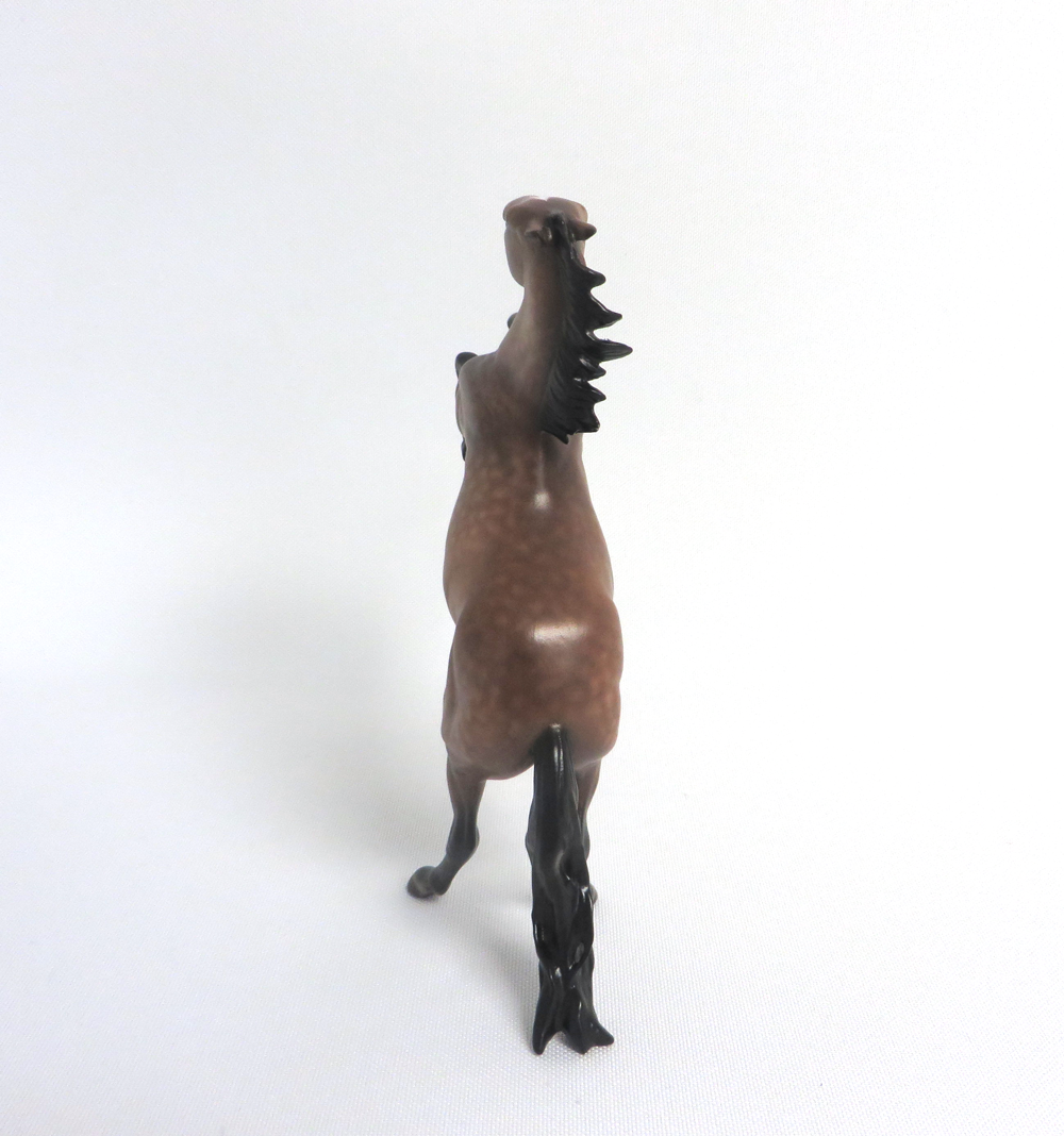 BENJAMIN -- OOAK DAPPLED BUCKSKIN REARING PEBBLE BY SHERYL LEISURE 3-29-19